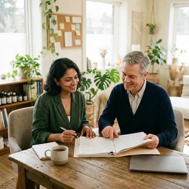 Dimitri & Irina Sandmann in der Praxis